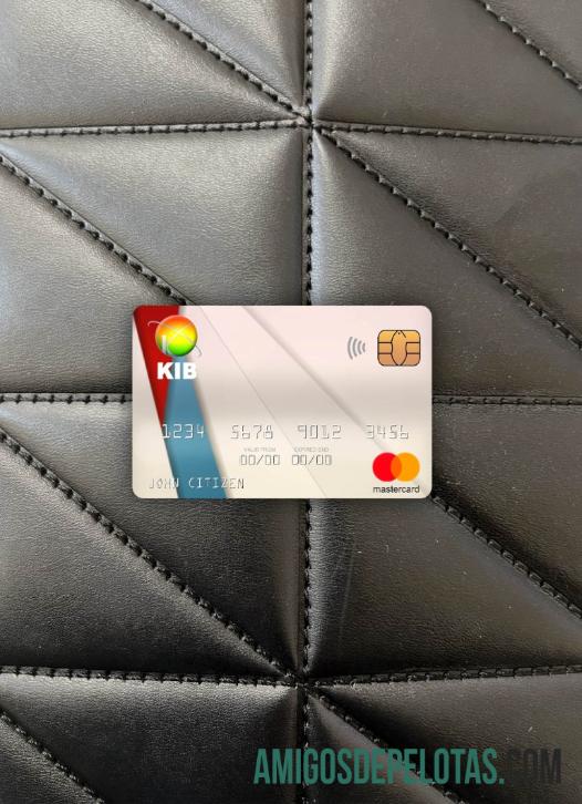 Iraque Curdistão Banco Internacional Mastercard Photolook Front amostra